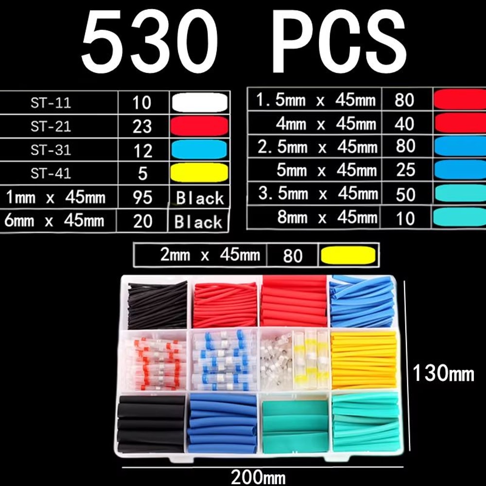 Waterproof Heat Shrink Solder Connector Terminals For Electrical Wiring 23