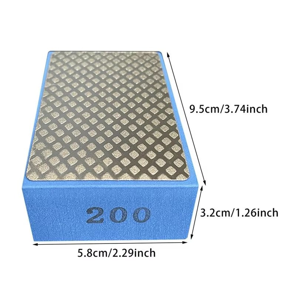 Diamond Hand Polishing Pads For Tile Glass Stone Marble And Ceramic Abrasive Sanding 12