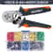 HSC8 Mini Ferrule Crimping Tool Pliers For Electrical Wire Terminals AWG 237 AWG 2310 5