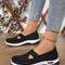 Womens Solid Color Breathable LowTop Summer Casual Sneakers 2