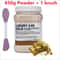 650g Chamomile Hyaluronic Acid Facial Moisturizing Jelly Mask Powder With Silicone Brush 5