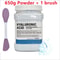 650g Chamomile Hyaluronic Acid Facial Moisturizing Jelly Mask Powder With Silicone Brush 6
