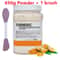650g Chamomile Hyaluronic Acid Facial Moisturizing Jelly Mask Powder With Silicone Brush 8