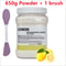 650g Chamomile Hyaluronic Acid Facial Moisturizing Jelly Mask Powder With Silicone Brush 29