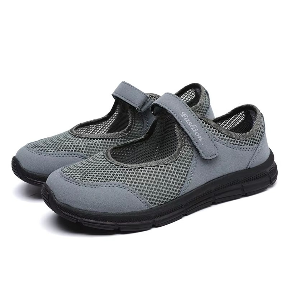 Womens Breathable Vulcanized Mesh Casual Walking Sneakers 6