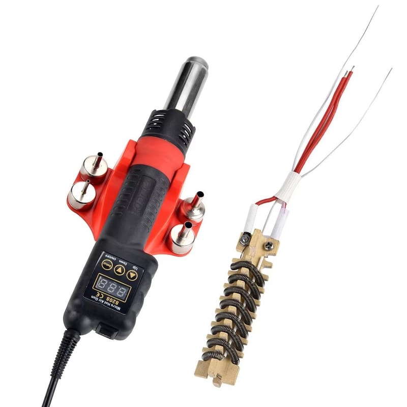 JCD 8208 750W Micro Hot Air Rework Station With LCD Display 16