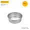 Aluminum Round Cake Pan Set 412in Solid Bottom Chiffon And Layer Cake Bakeware 8
