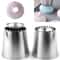 Stainless Steel Flower Mouth Pastry Nozzles 1 Or 2 Pcs For Cake Decorating 1