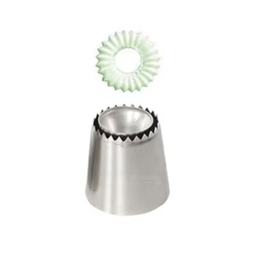 Stainless Steel Flower Mouth Pastry Nozzles 1 Or 2 Pcs For Cake Decorating 6