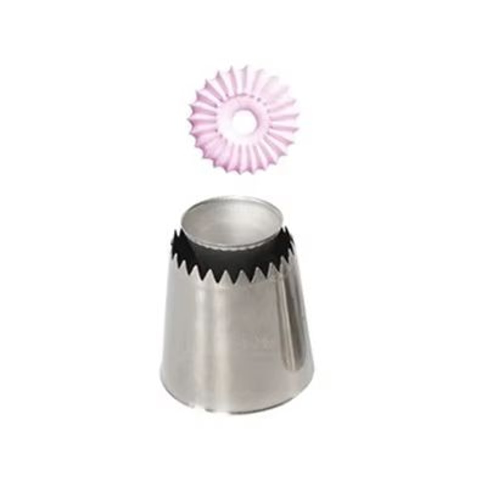 Stainless Steel Flower Mouth Pastry Nozzles 1 Or 2 Pcs For Cake Decorating 7