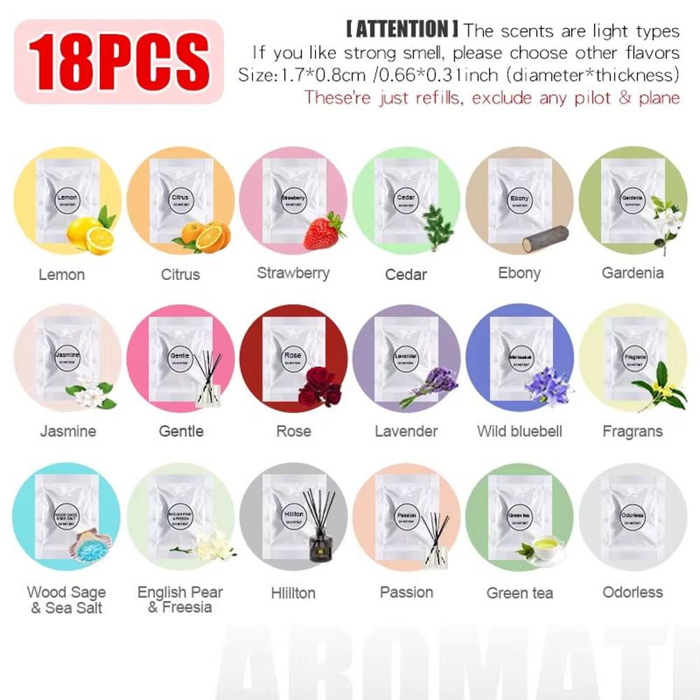 Rotating Airplane Pilot Bear Car Air Freshener Vent Clip Diffuser 6