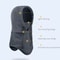 Polar Fleece Windproof Balaclava Winter Hat Full Face Ski Mask 4