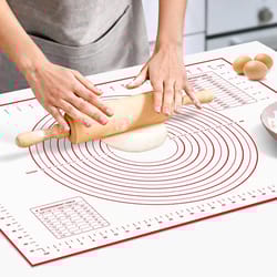 silicone baking mat dough kneading pad non-stick kitchen cooking mat