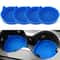 Universal Silicone Car Cup Holder Coasters NonSlip Interior Pads 24pcs 12