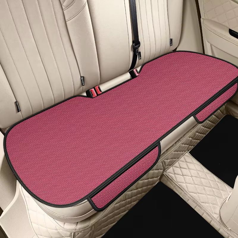 Breathable Ice Silk Car Seat Cushion NonSlip WearResistant Universal Cover 7