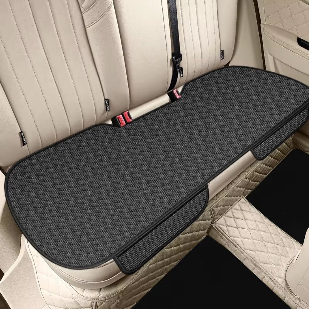 Breathable Ice Silk Car Seat Cushion NonSlip WearResistant Universal Cover 8