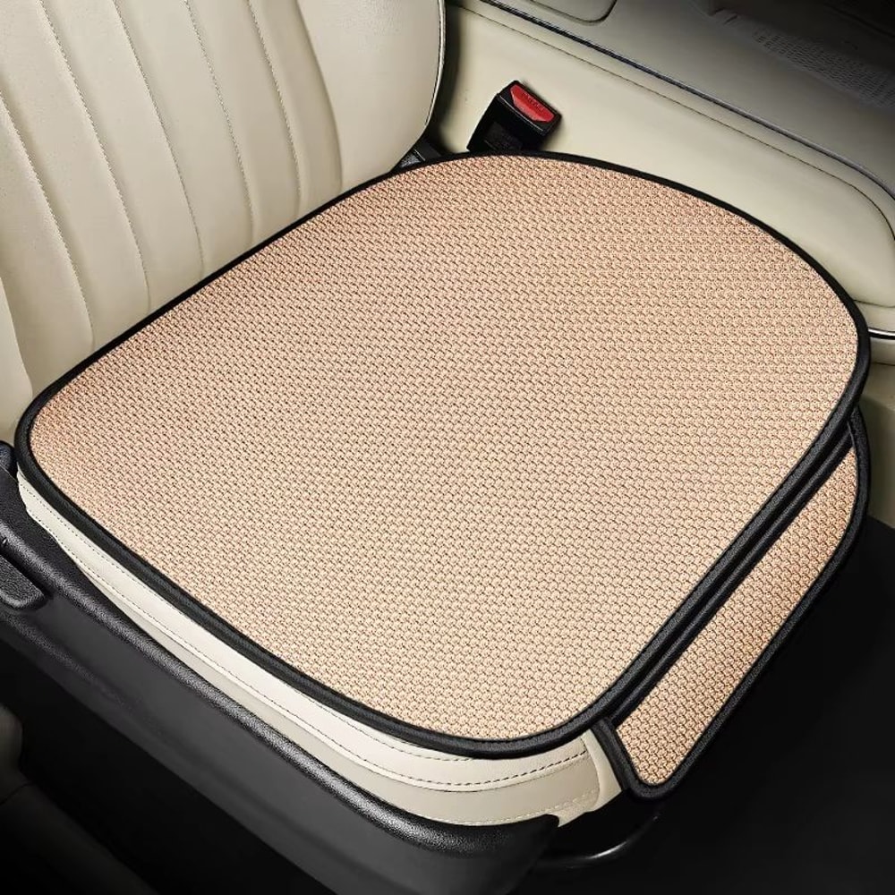 Breathable Ice Silk Car Seat Cushion NonSlip WearResistant Universal Cover 17