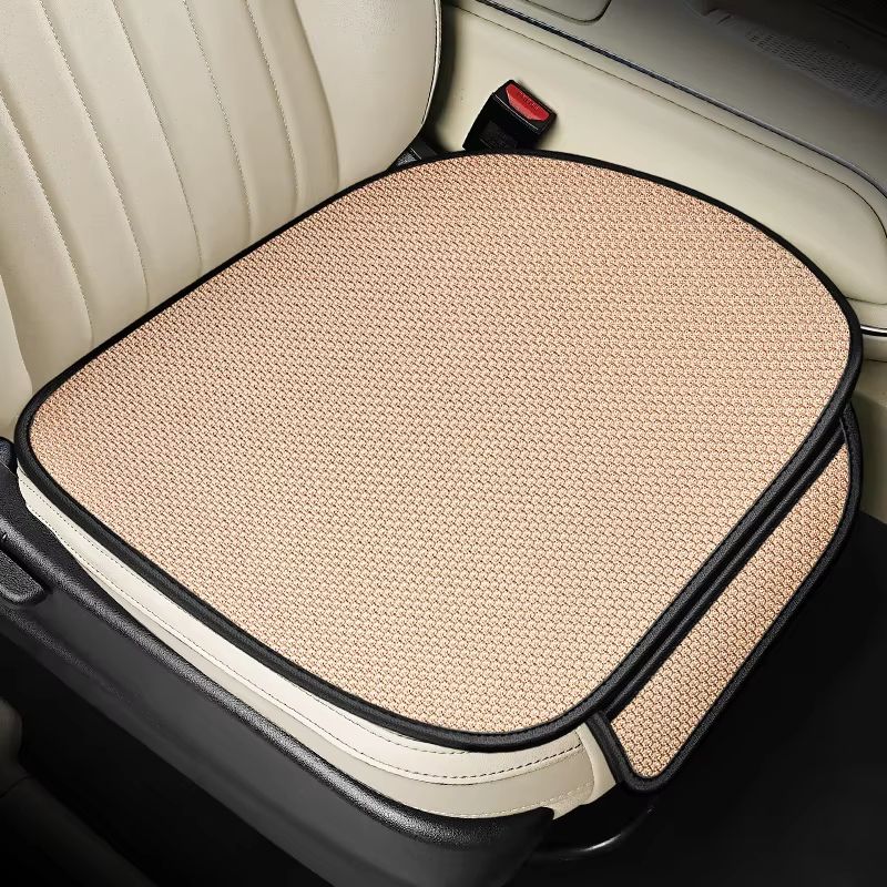 Breathable Ice Silk Car Seat Cushion NonSlip WearResistant Universal Cover 17