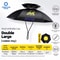 HandsFree Folding Umbrella Hat UPF 50 Waterproof Sun Protection Headwear 11