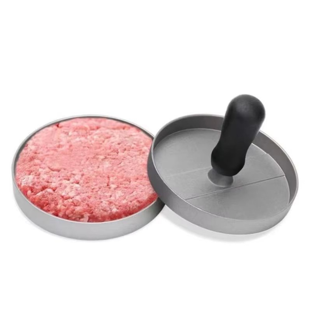 Aluminum Burger Press Patty Maker For Kitchen And BBQ Grill 7