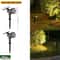 RGB Solar Spot Lights 9LED IP65 Waterproof Outdoor Landscape Lights Brightness Adjustable 9
