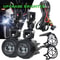 40W Motorcycle LED Fog Light Auxiliary Lights 6000K For BMW R1200GS Series 1