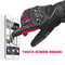 Motorcycle Windproof Waterproof Riding Gloves With Touchscreen Functionality 2