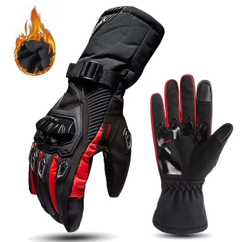 Motorcycle Windproof Waterproof Riding Gloves With Touchscreen Functionality 11