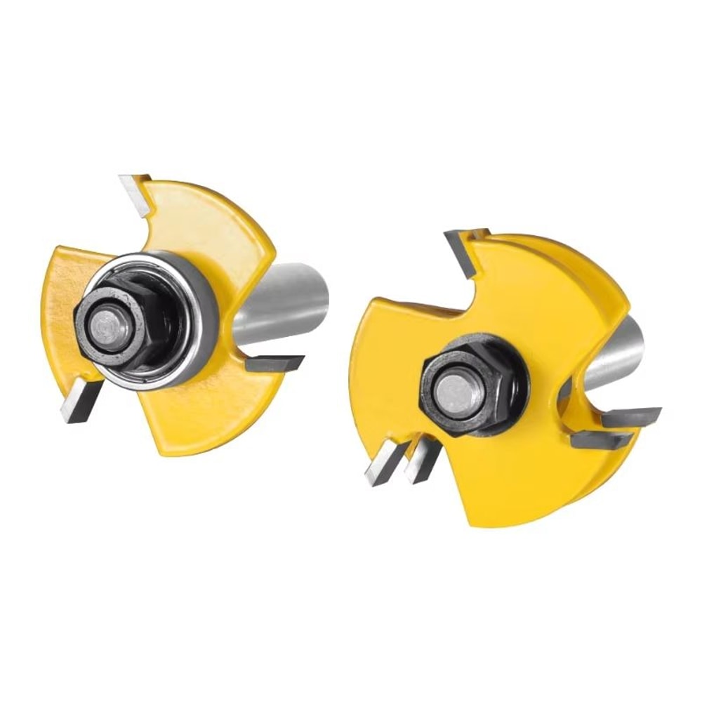 2Pcs 178in Cove Router Bit Set Woodworking Cutter For TG Assembly Face Milling 4