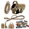 Military Tactical Dog Harness Collar Leash And Patches Set For Large Dogs 17