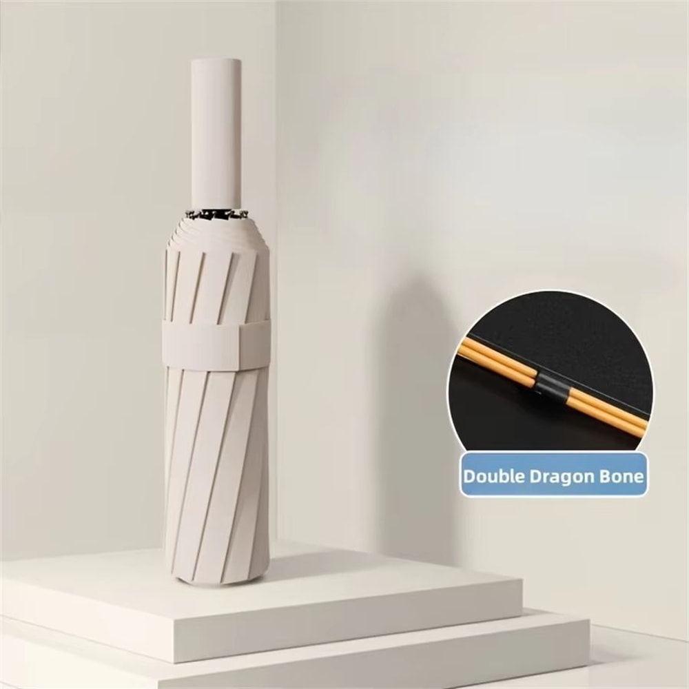 12Bone Automatic Windproof Umbrella With Durable Keel And UV Protection 9