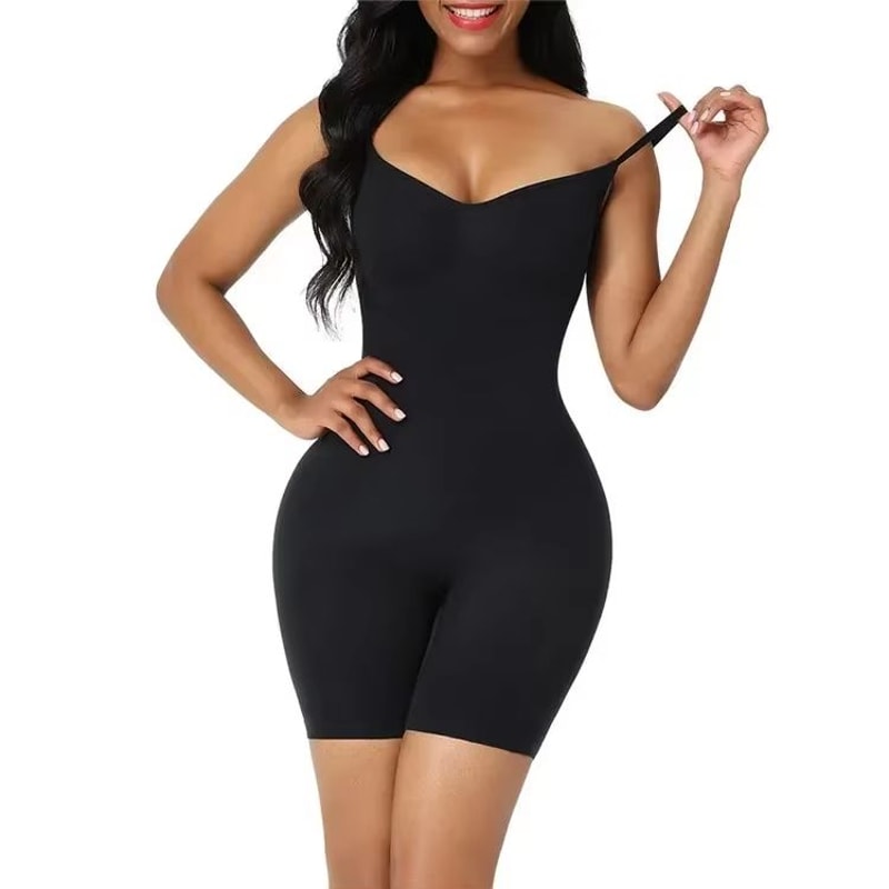 Seamless Tummy Control Shapewear Bodysuit Waist Cincher For Women 5