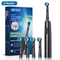 Rechargeable Rotary Electric Toothbrush For Adults With 8 Soft Brush Heads 6