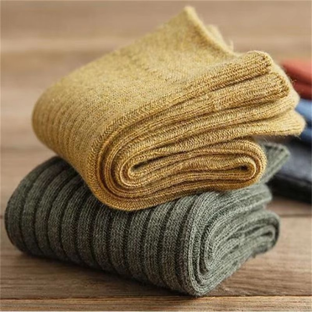 Vibrant Mixed Color Striped Comfort Crew Socks For Women 520 Pairs 5