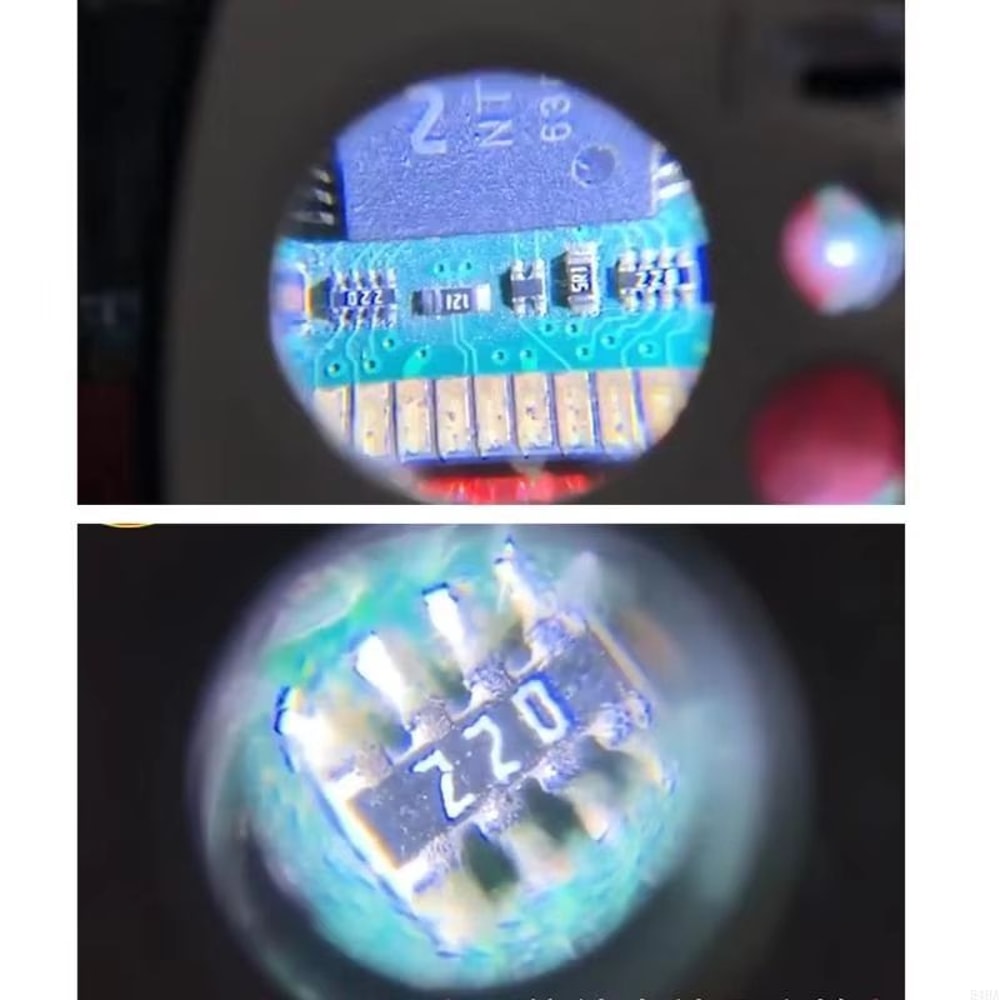 Portable LED Jewelry Magnifier Loupes 30X 60X 90X Mini Pocket Illuminated Loupe 4