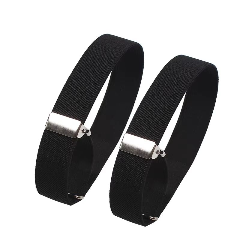 Mens And Womens Elastic Sleeve Garters Straps NonSlip Shirt Bands 8