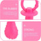 Interactive Rubber Pacifier Dog Toy Elastic Chew Toy For Teeth Cleaning 4