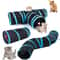Foldable Cat Play Tunnel Toy With Breathable Mesh For Indoor Fun 0