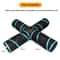 Foldable Cat Play Tunnel Toy With Breathable Mesh For Indoor Fun 24
