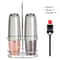 Automatic Electric Pepper Mill Grinder Set With LED Light And Gravity Sensor 7