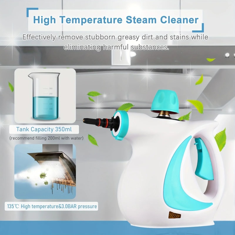 Portable Handheld Multifunctional Steam Cleaner For Kitchen Bathroom Car 1