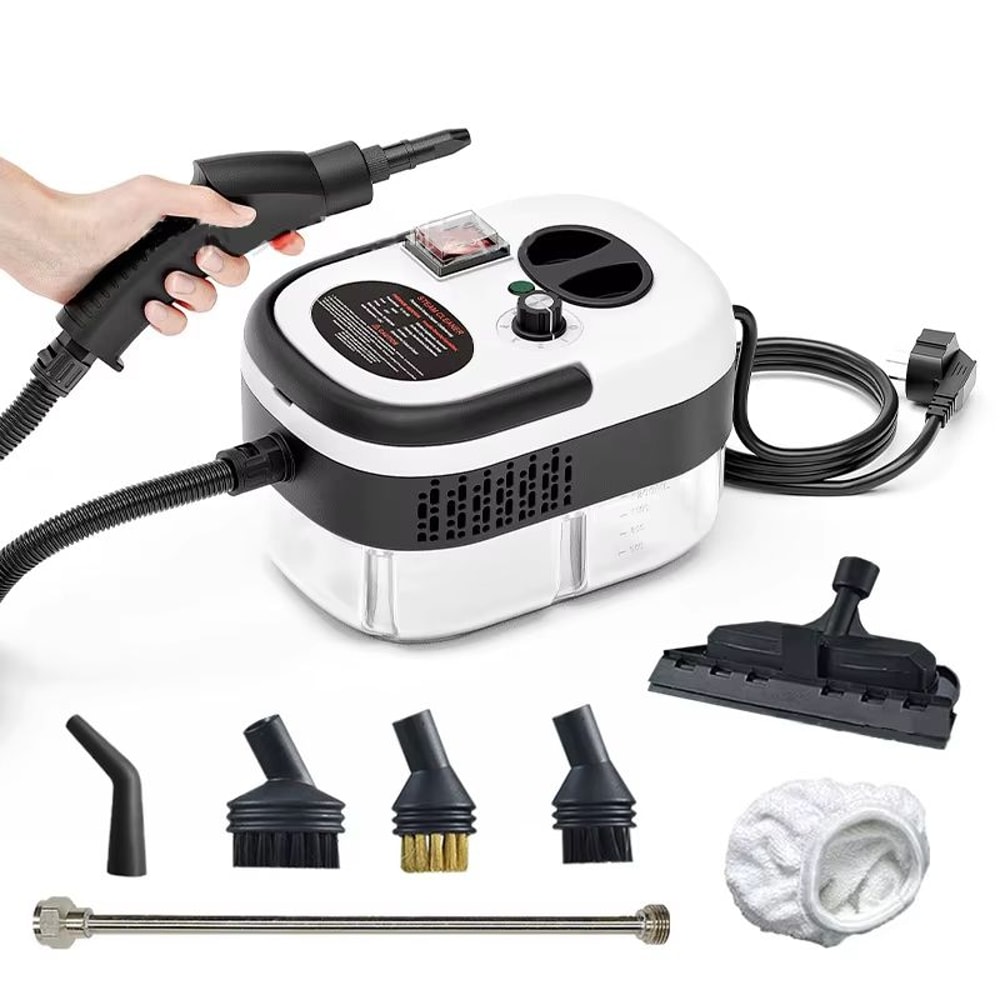 Premium 2500W High Temperature Handheld Steam Cleaner For Deep Cleaning 6