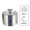 Stainless Steel Automatic Cat Water Fountain 8454 Fl Oz Pet Hydration Dispenser 7