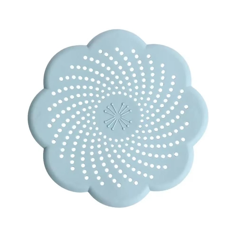 Flower Silicone Drain Cover Mesh Strainer For Kitchen And Bathroom 9