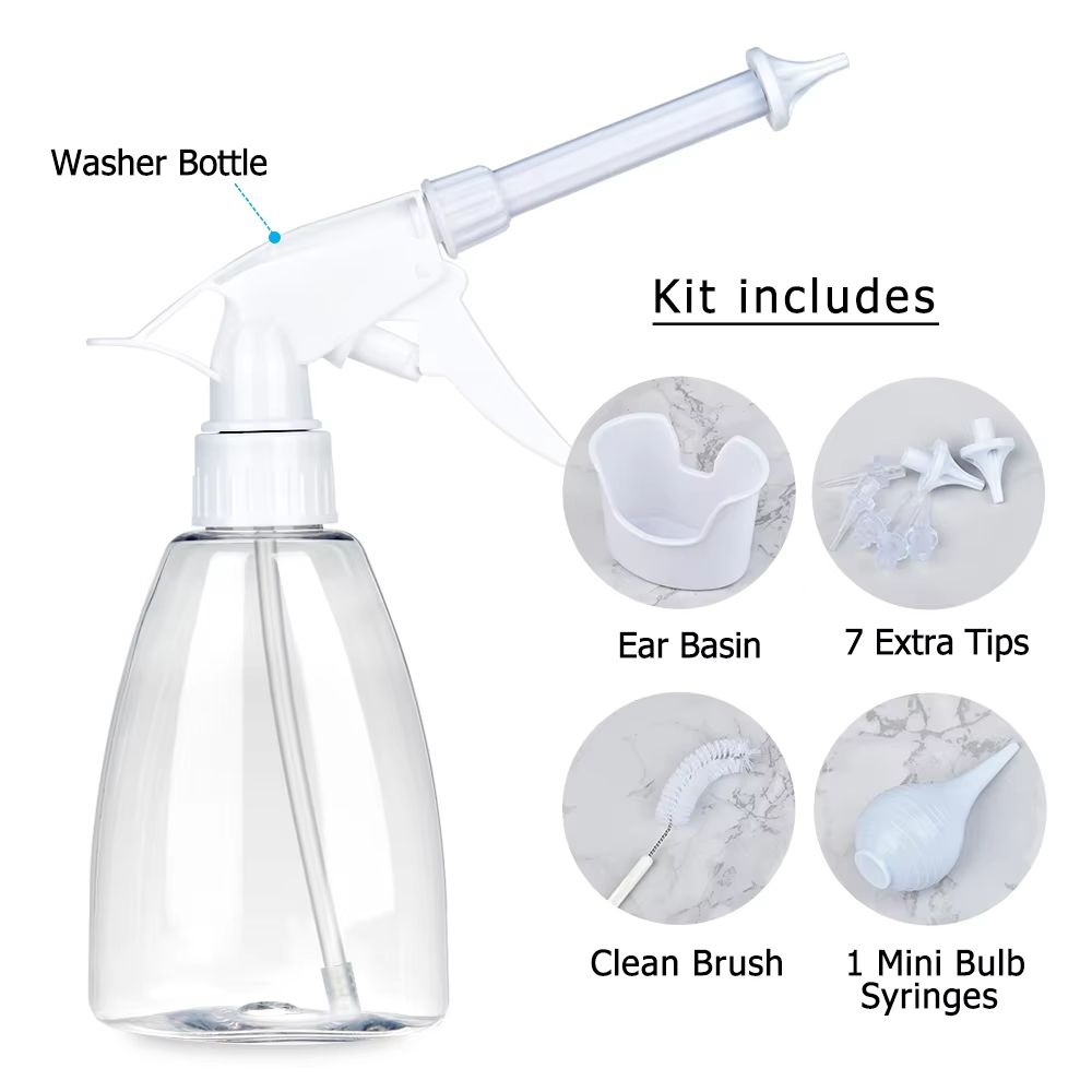 Tuya 300ml WiFi Ear Cleaner Syringe Spray Bottle Earwax Removal Irrigation System 2