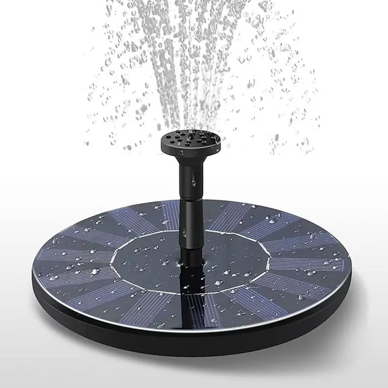 Solar Floating Fountain Pump For Bird Baths And Garden Ponds 0