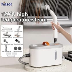 tinsol handheld high-temperature steam cleaner for deep kitchen and home cleaning