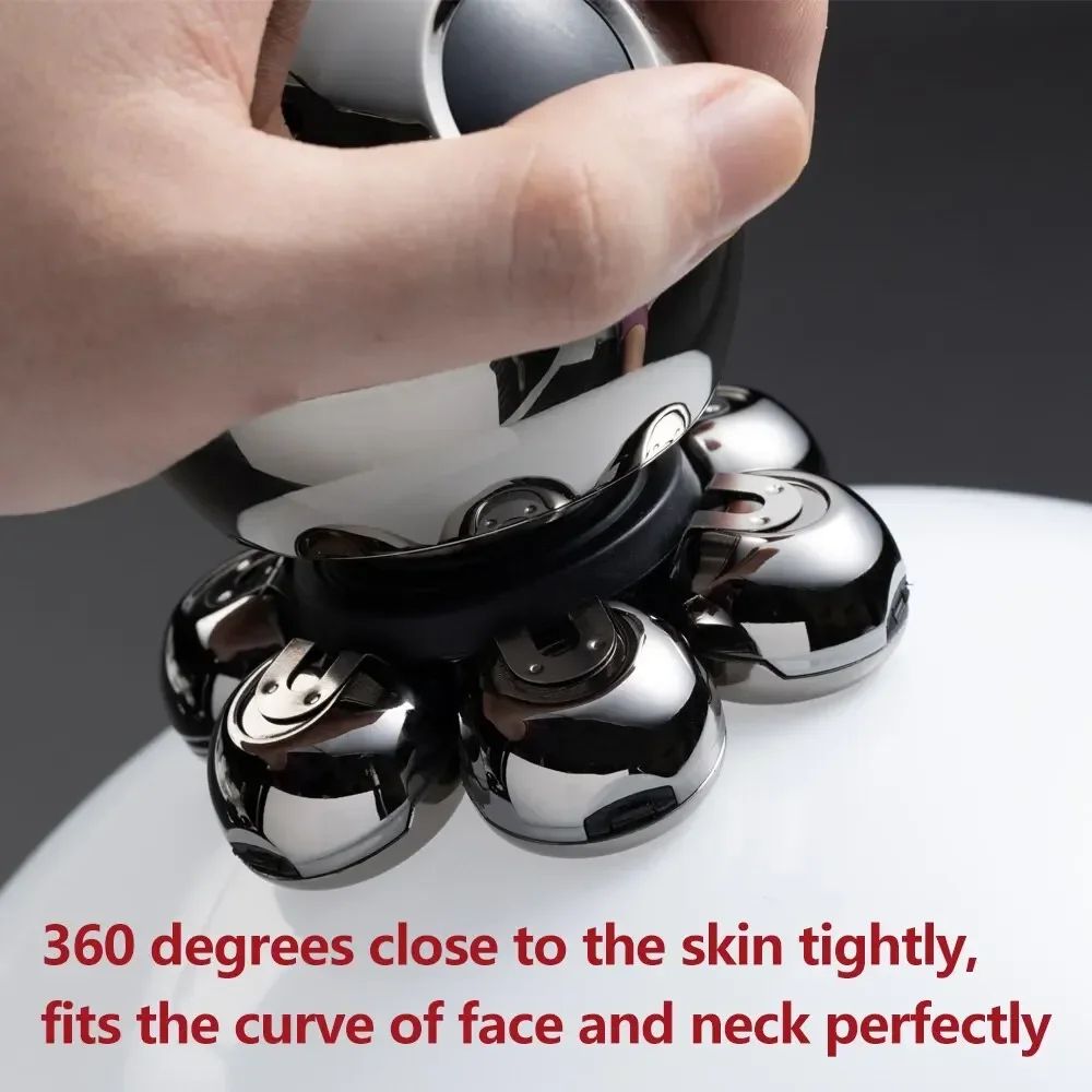 7D Floating Cutter Electric Shaver For Men Portable Waterproof Beard And Head Trimmer 2