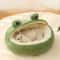 Plush Frog Shaped Winter Warm Pet Nest For Small Dogs And Cats 7