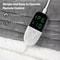 Soft Striped Electric Heated Blanket 50x60in With Adjustable Heat And Timed Shutoff 4